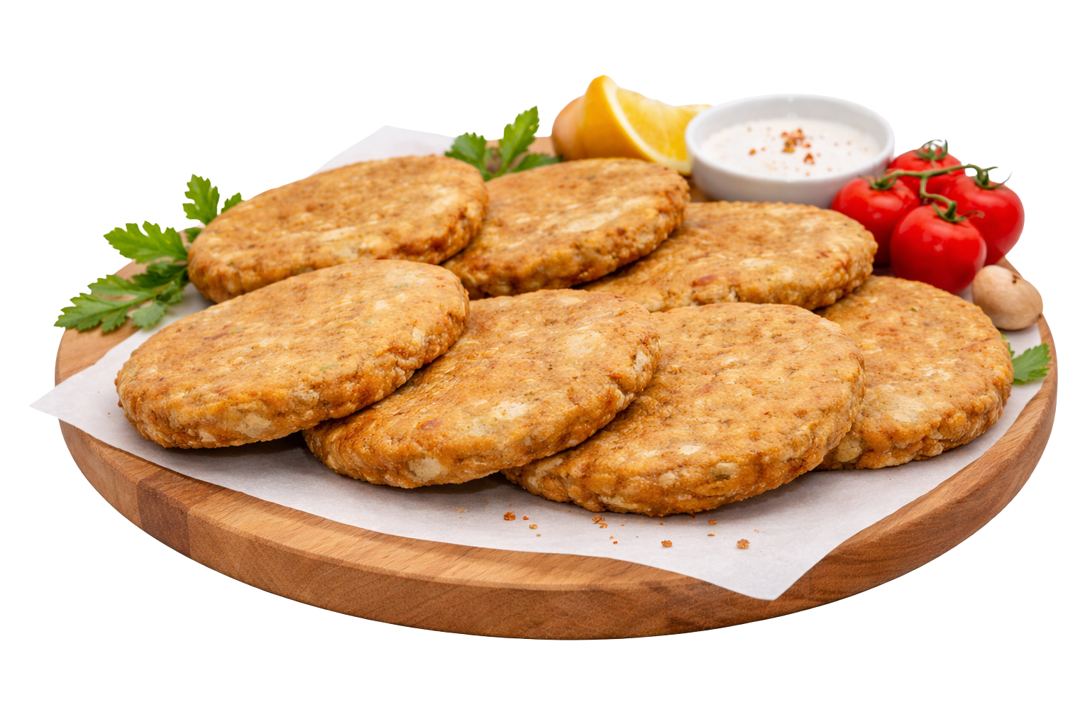 Chicken Chapli Kabab - 08 Pc's